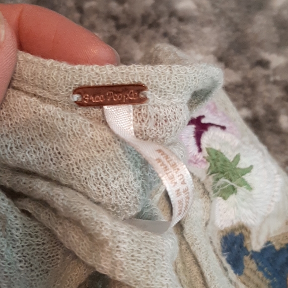 Free people embroidered top - Picture 6 of 7